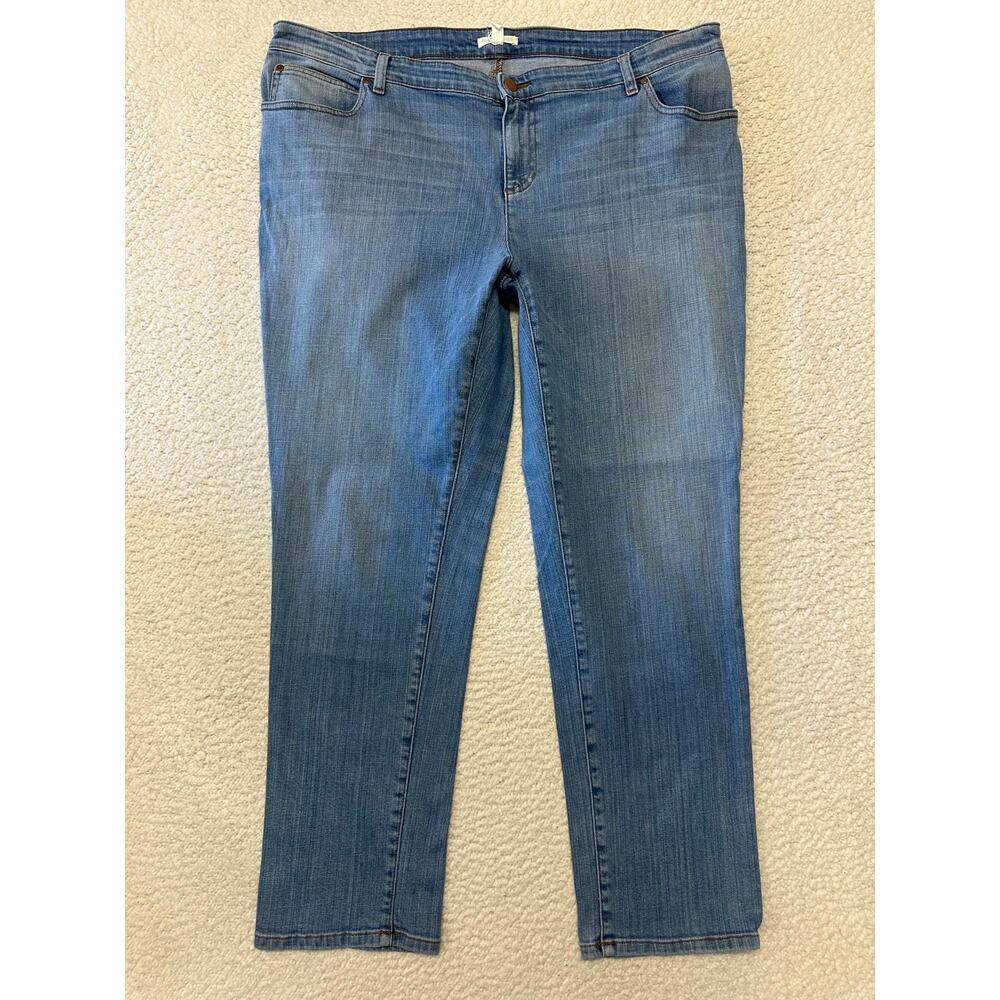 Eileen Fisher Womens Organic Cotton Stretch Jeans Size 16